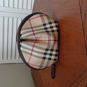 Burberry Haymarket Nova check cosmetic bag